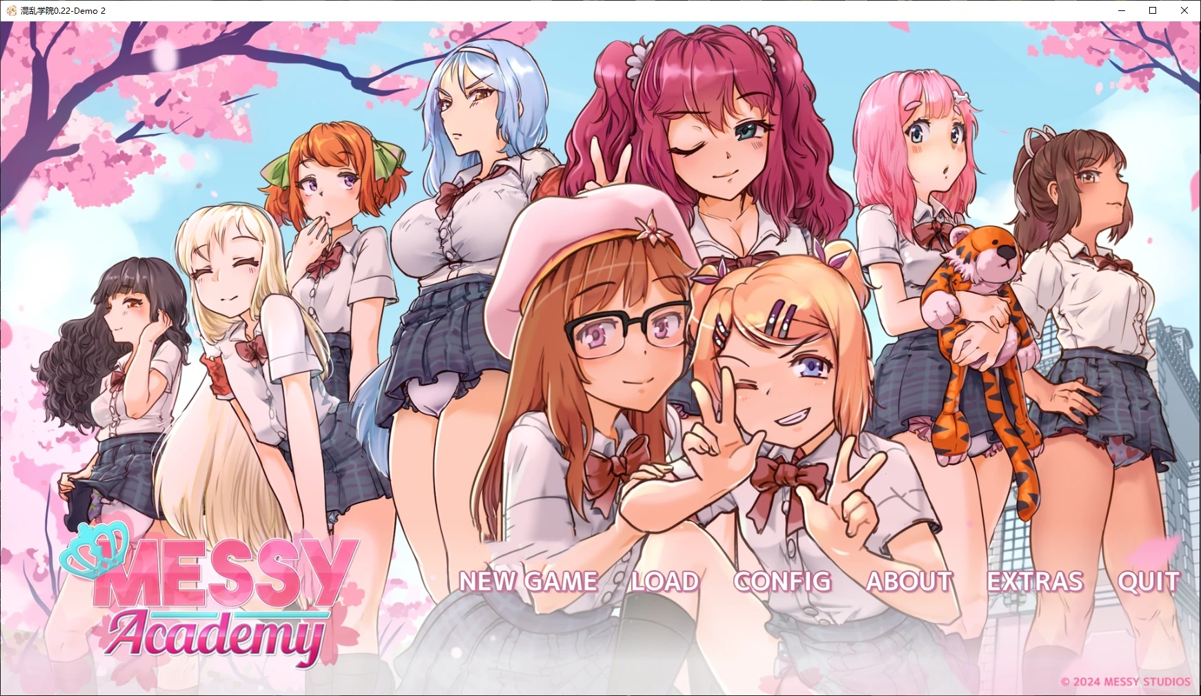 混乱学院0.22-Demo 2 AI汉化版【PC+安卓/2.5G/更新】-乐游二次元