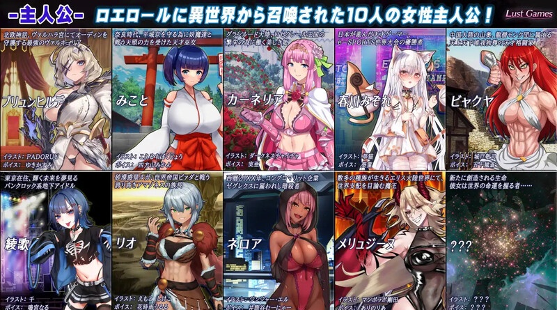 图片[4]-罗艾洛尔的幻淫城  罗艾洛尔的奇幻之城Ver2.1 挂载AI汉化版+存档 [更新/3.3G]-乐游二次元