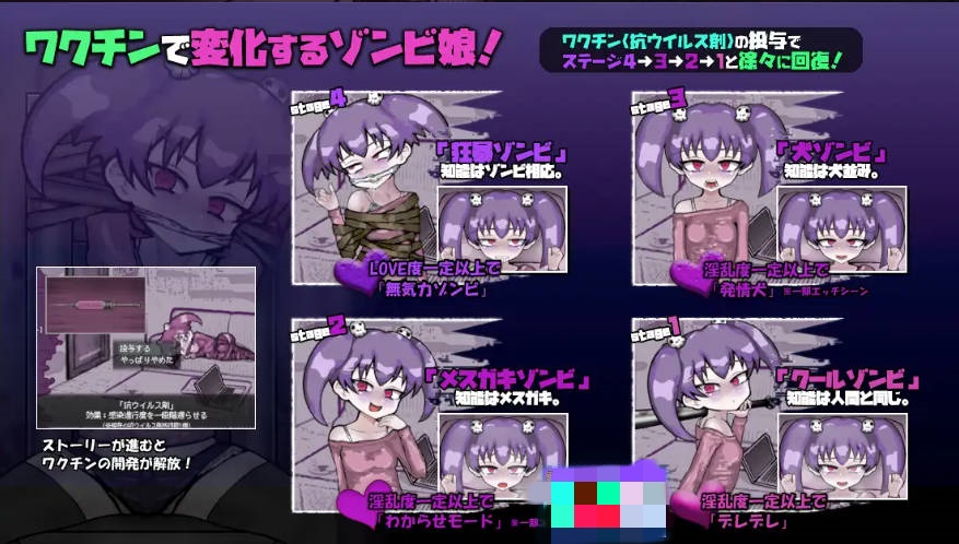 图片[4]-恋尸少女 / 与僵尸娘的同居生活!! LOVING DEAD GIRL ラビング・デッド・ガール AI汉化版+全CG回想[850M]-乐游二次元