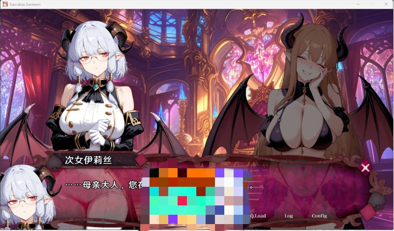 图片[3]-魅魔幸存者~三姐妹淫乱 Succubus Survivors 官中+步兵+自带全CG解锁[1.2G]-乐游二次元