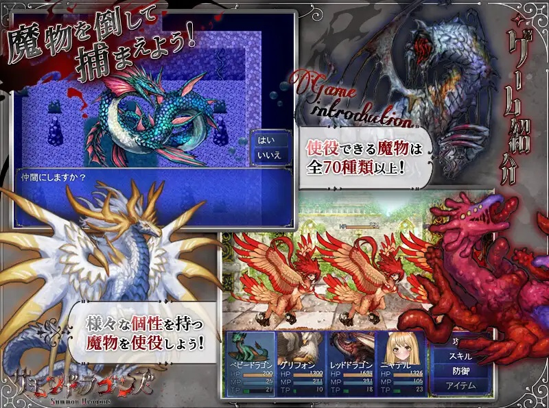 图片[4]-召唤巨龙/サモンドラゴンズ AI汉化 [563M]-乐游二次元