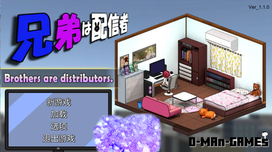 【PC/2D/SLG/中文】主播兄弟NTR V1.0.3 STEAM官方中文版+DLC【1.8G】-乐游二次元