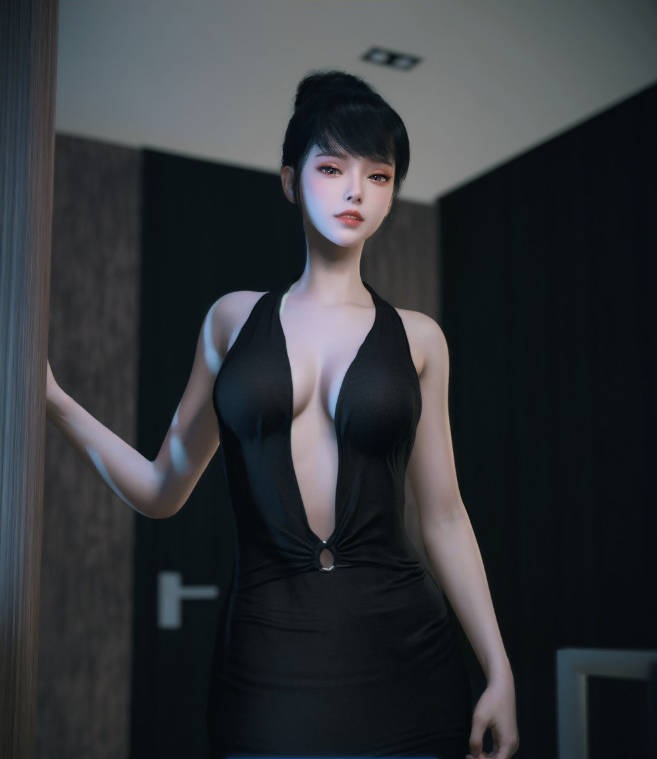 图片[2]-[3D]学妹家的小剧场01-3.2[高渲染/丝袜/多人运动][322M]-乐游二次元
