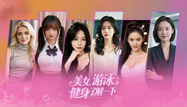 美女 游泳健身了解一下 官方中文 【PC/7.9G】-乐游二次元
