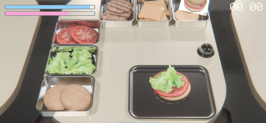 图片[2]-Four Nights at the Burger Shop ～ハンバーガー食べながら食べられるミニゲーム～官方中文版[200M]-乐游二次元