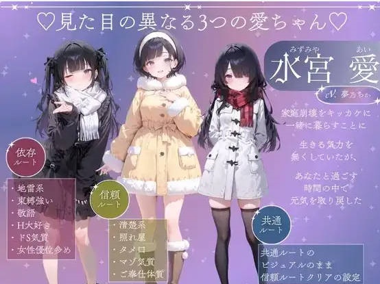 图片[3]-[SLG/中文/CV/动态] 与孤独少女的50天 ～甜蜜冬假～ 挂载AI汉化版+存档 [新汉化] [3G]-乐游二次元