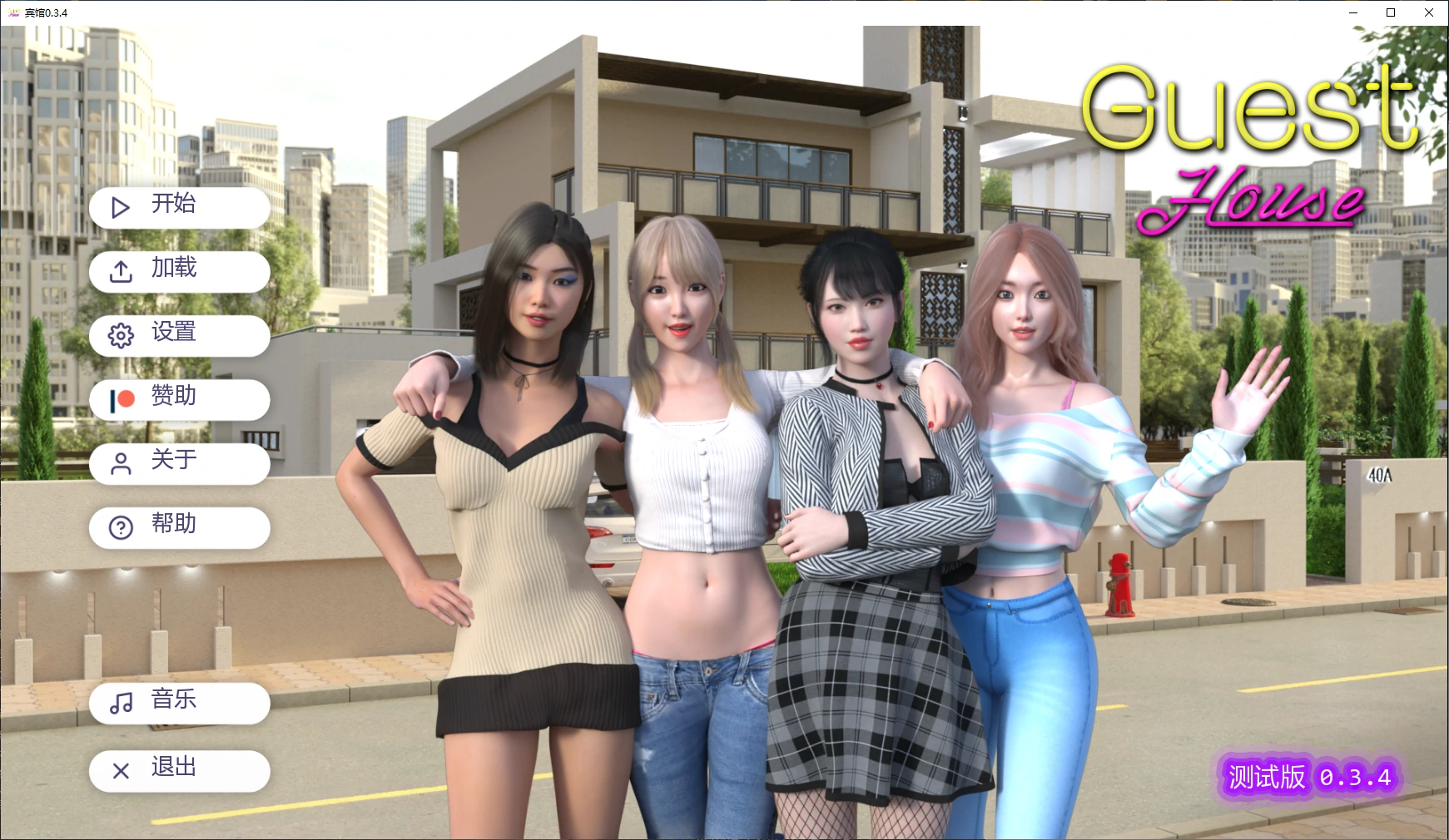 宾馆 v0.3.4 AI汉化版【PC+安卓/5.4G/更新】-乐游二次元