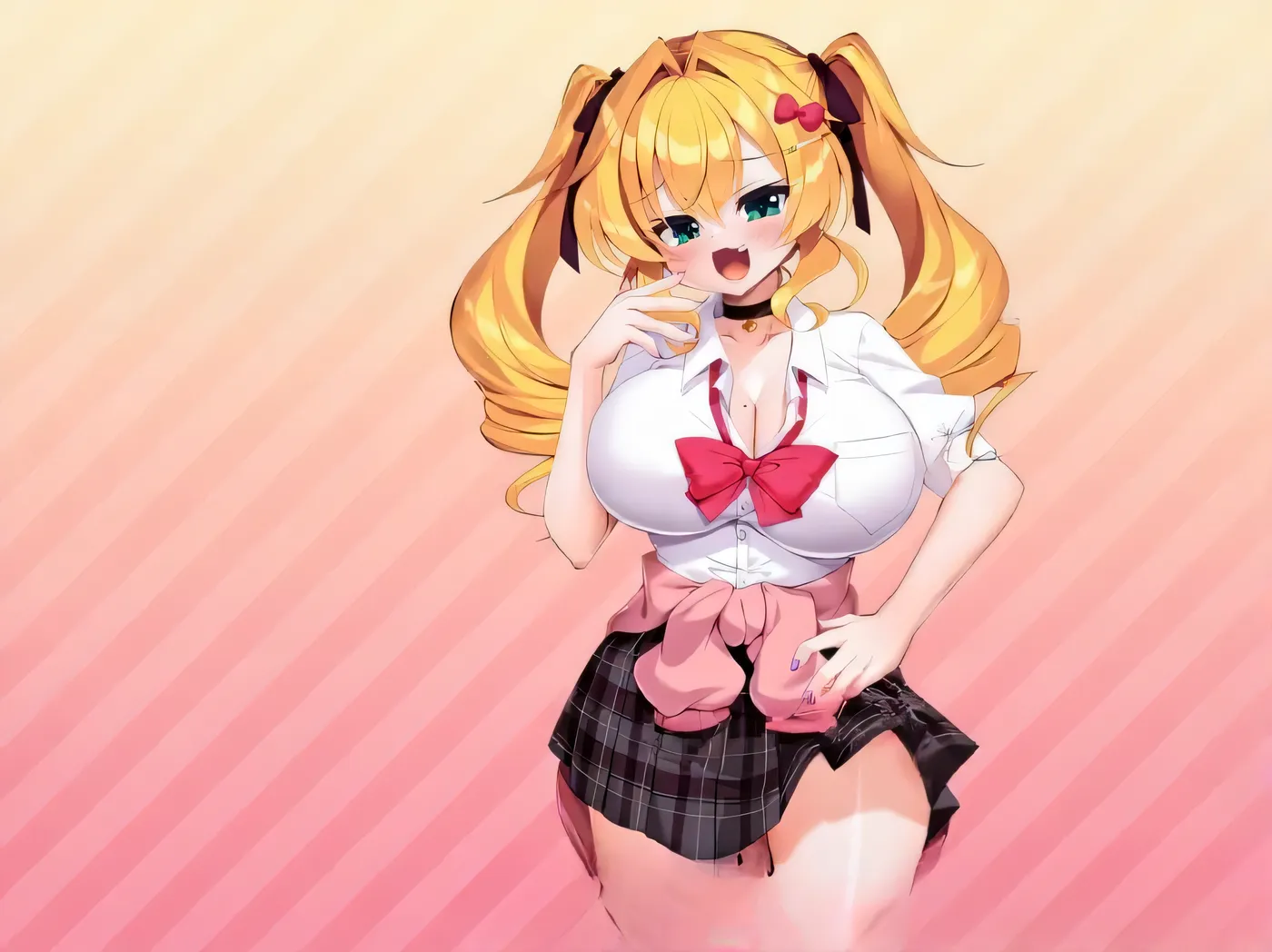 图片[3]-傲娇巨乳辣妹的性爱实习！？～其实还是处女这种事说不出口啦～ 汉化版【PC/460M】-乐游二次元