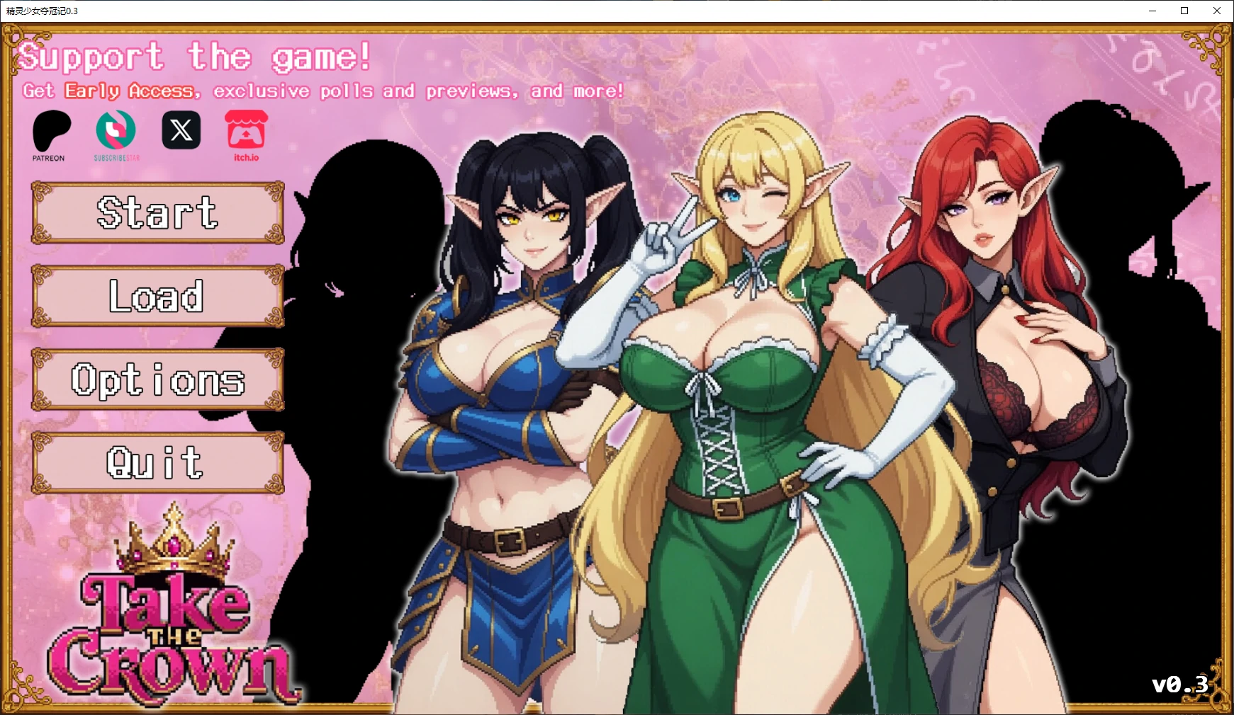 精灵少女夺冠记 v0.3 AI汉化版【PC+安卓/3G/更新】-乐游二次元