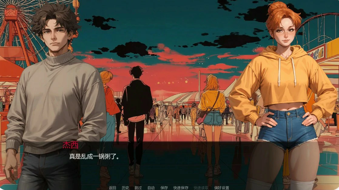 图片[3]-炽热星辰之下：伪娘情色浪漫视觉小说合集 v5.1 AI汉化版【PC+安卓/1.8G/更新】-乐游二次元