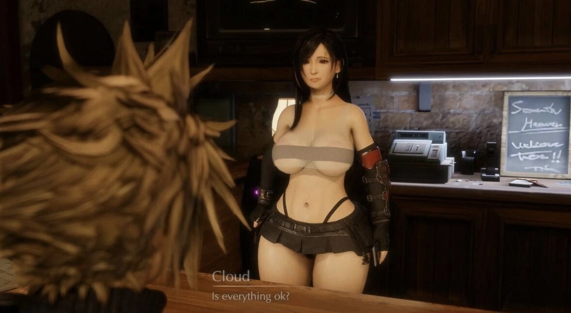图片[2]-【DH/3D/同人】Tifa Back Bar 1080+4K【8′/3.8G】-乐游二次元