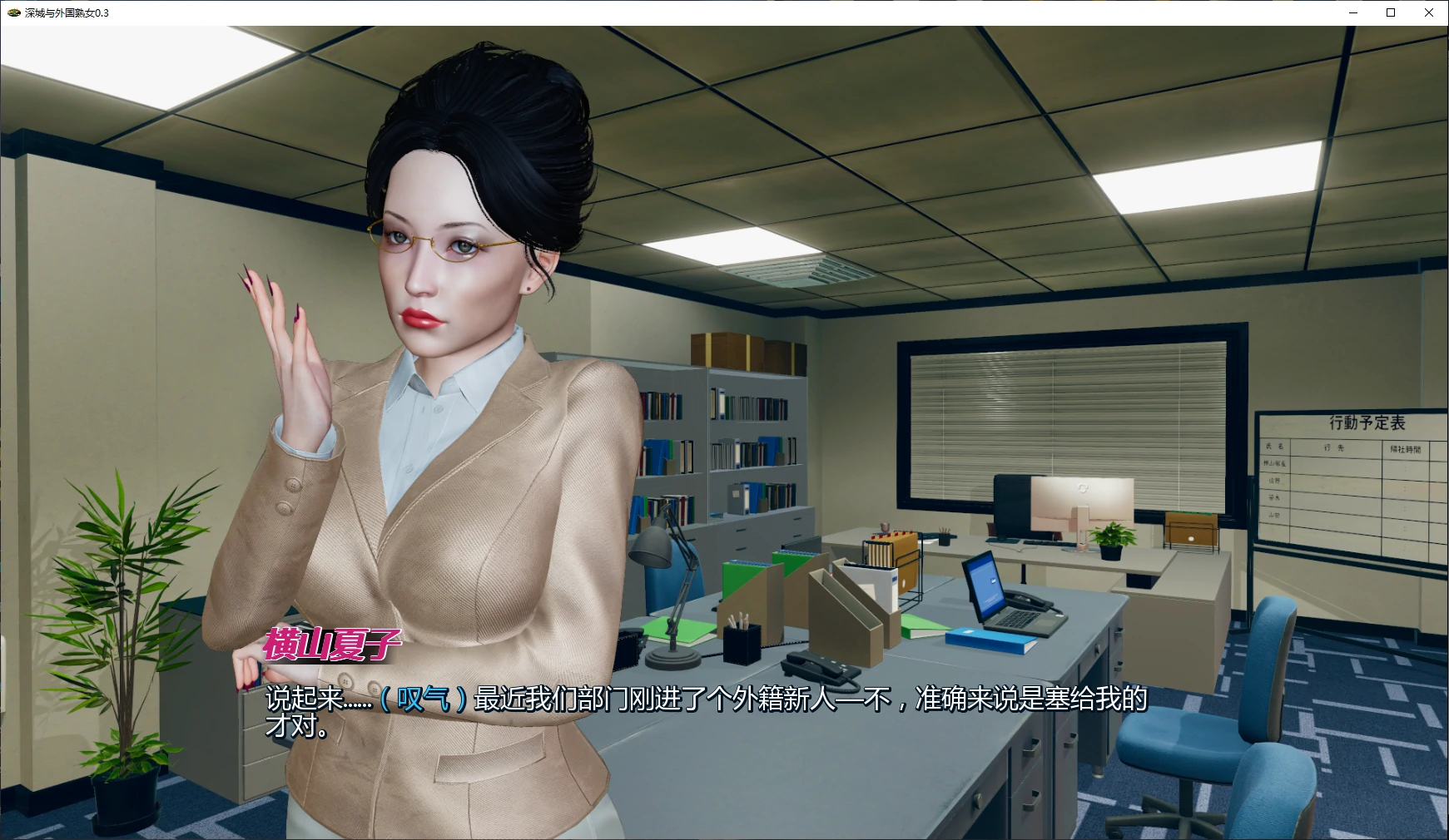 图片[3]-深城与外国熟女 v0.3 AI汉化版【PC+安卓/5.7G/更新】-乐游二次元