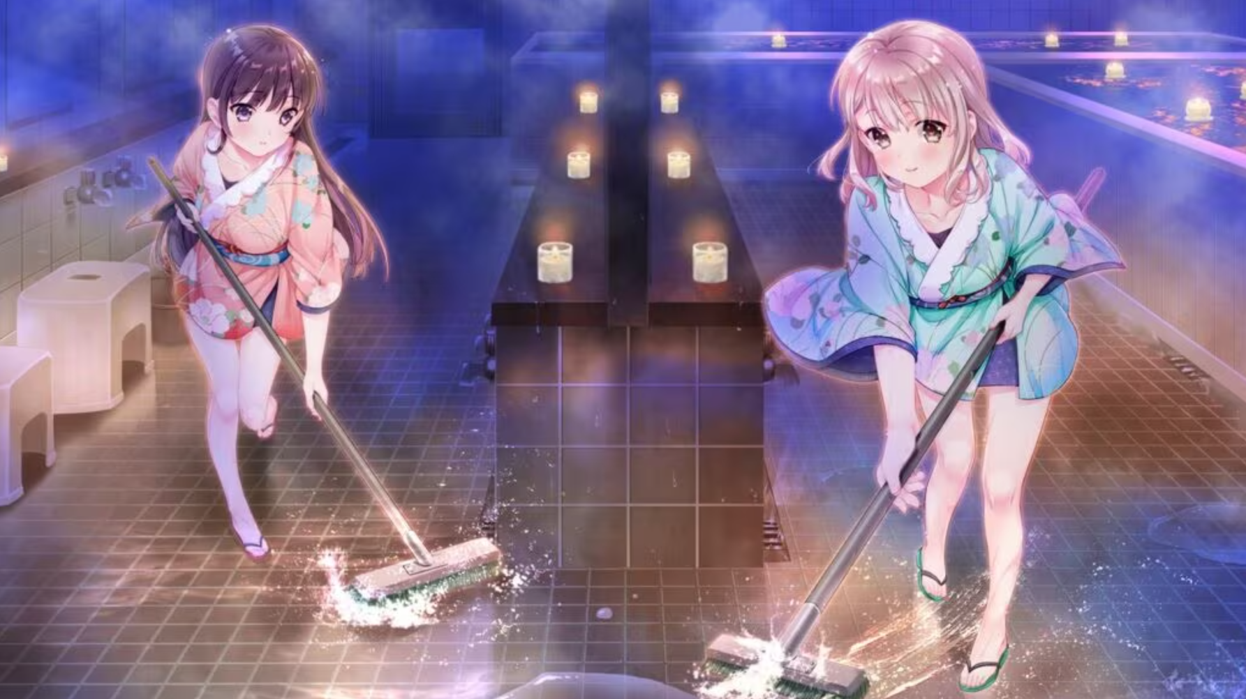 图片[3]-銭湯カノジョ-恋もお風呂もアツアツで- 精翻汉化【PC/1.8G/更新】-乐游二次元